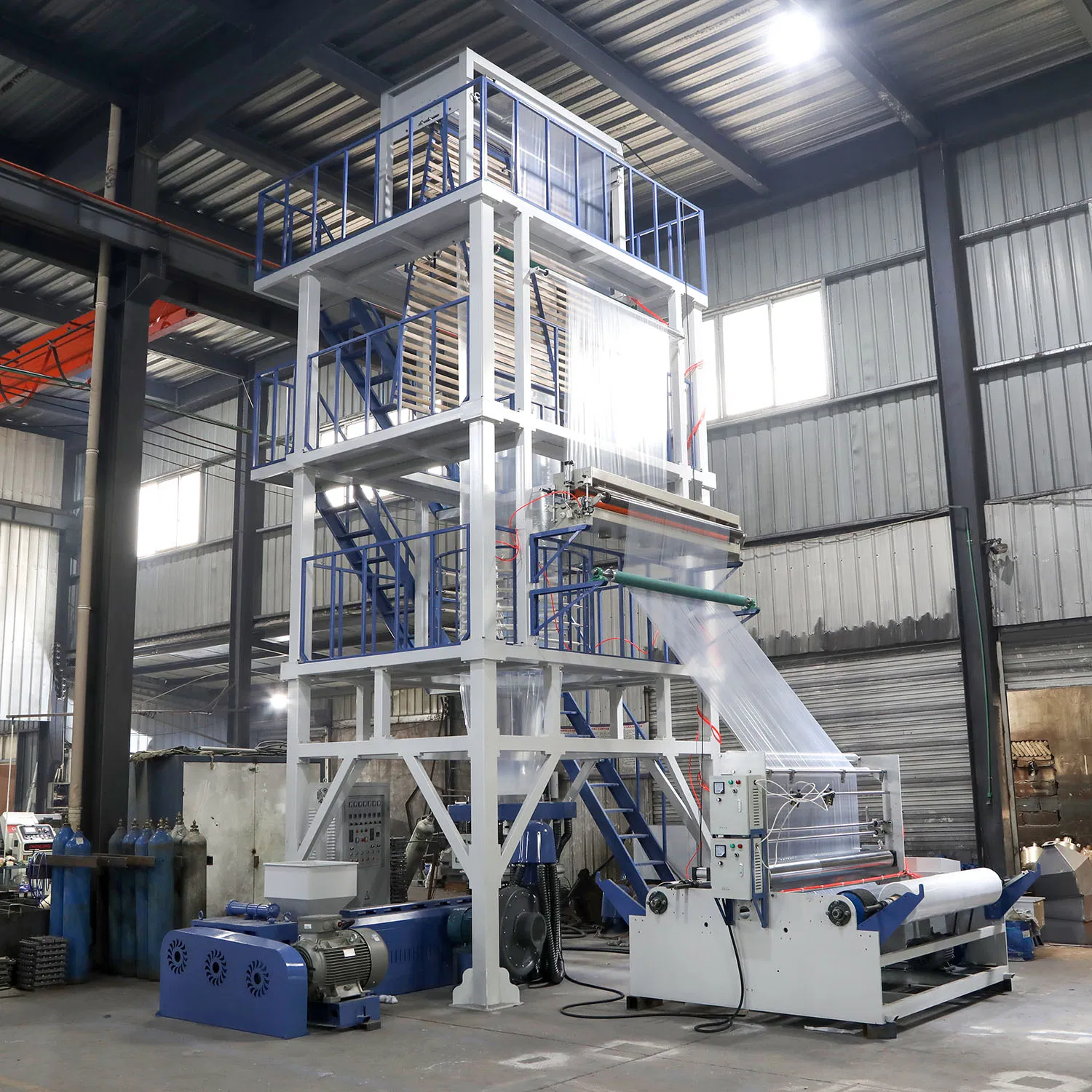Máquina de Sopro para Filme Industrial, Filme Agrícola, Filme para Estufa