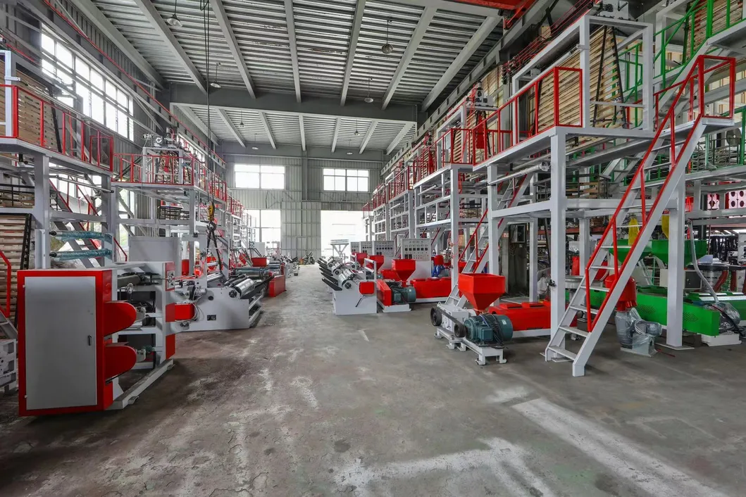 Preço Taiwan Biodegradável PLA Amido de Milho HDPE LDPE LLDPE Filme Plástico Nylon Fabricação Linha de Extrusão Máquina de Produção de Filme Termoencolhível Extrusão Soprado