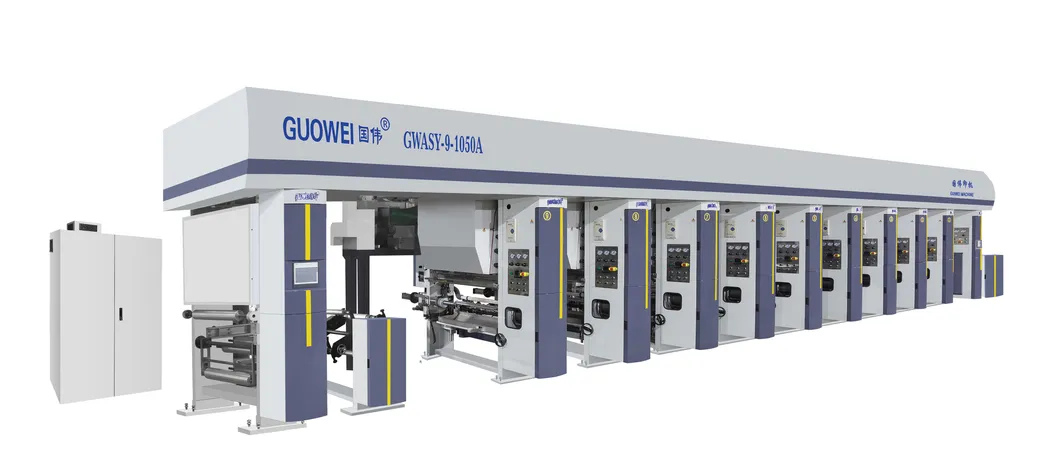 Máquina de Impressão Rotogravura