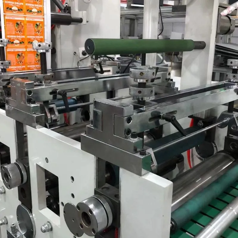 Imprensa Flexográfica Tipo Torre de Alta Precisão Máquina de Impressão Flexo Empilhada - Unidade de corte por solda