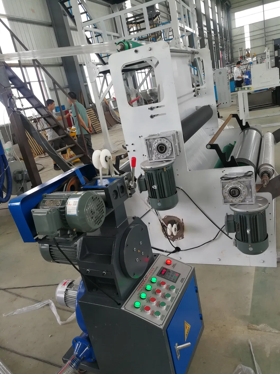 Estrutura da Máquina de Sopro de Película Mini