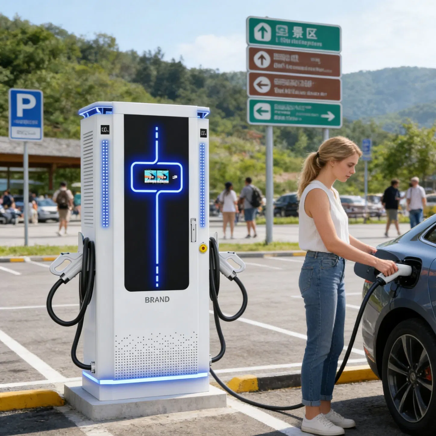 Reliable EV Charger with Ocpp CE Compliance 280kw 320kw 360kw 400kw 440kw 500kw 600kw EV Charging Station