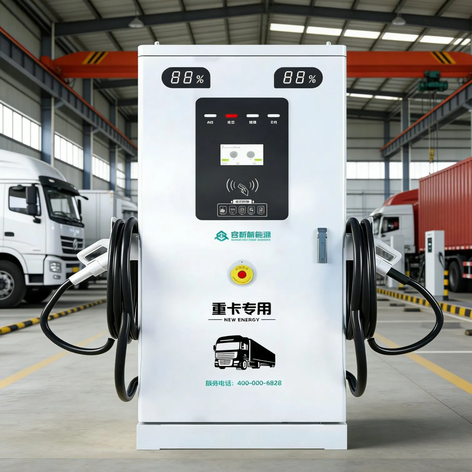 Multi-Functional EV Charging Station and Charger, 40kw to 600kw