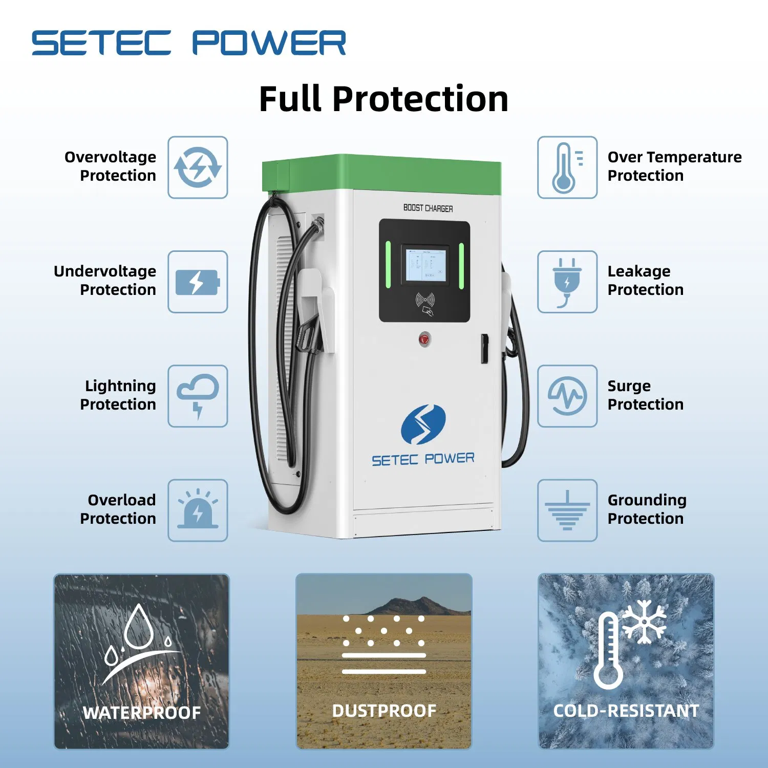 30-40kW Heavy-Duty Commercial DC Charger for Efficient Fleet Management ev charging station