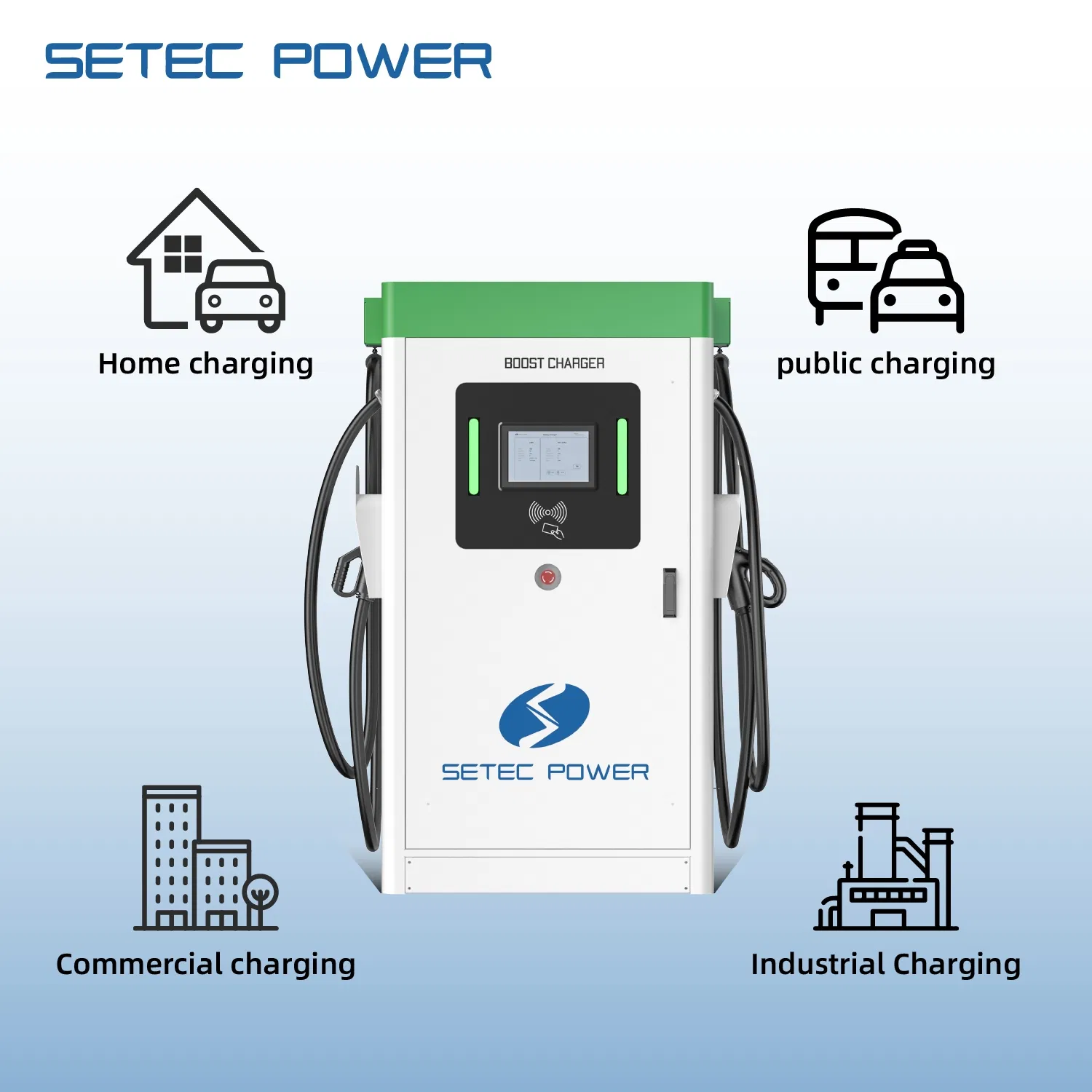 30-40kW Heavy-Duty Commercial DC Charger for Efficient Fleet Management ev charging station
