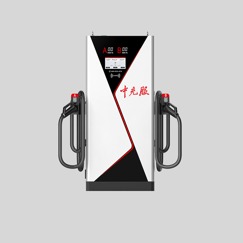 Zhongchongfu Compact DC Charger Space-Efficient EV Charging Solution with Easy Wall-Mounted Installation Fast Charging Capability and Durable Weatherproof Shell