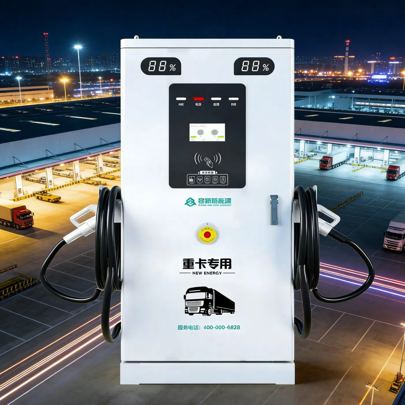 Multi-Functional EV Charging Station and Charger, 40kw to 600kw
