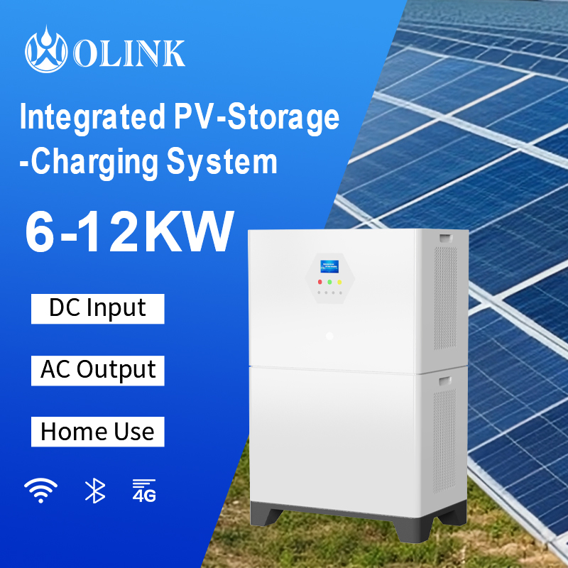 Olink Solar DC EV Charger and Solar Battery EV Charging Solar Power Station