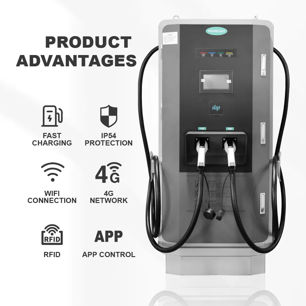 Moreday Commercial DC Charging Pile 90kw-480kw for Taxi Bus Fleet Charging