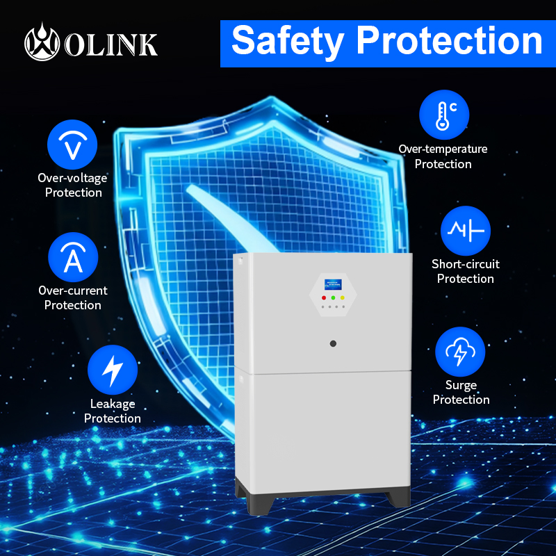 Olink Solar DC EV Charger and Solar Battery EV Charging Solar Power Station