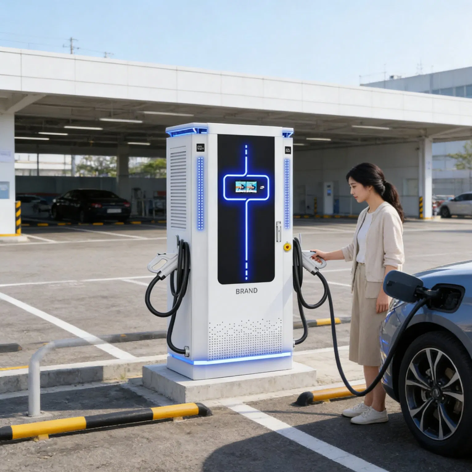 High-Performance EV Charger Station Ocpp CE 80kw EV Charging Station