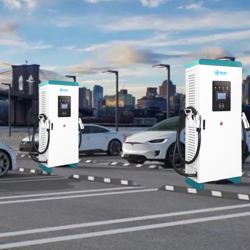 EV 60kw 80kw Ocpp CCS DC EV Charger Point Fast EV Charging Stations