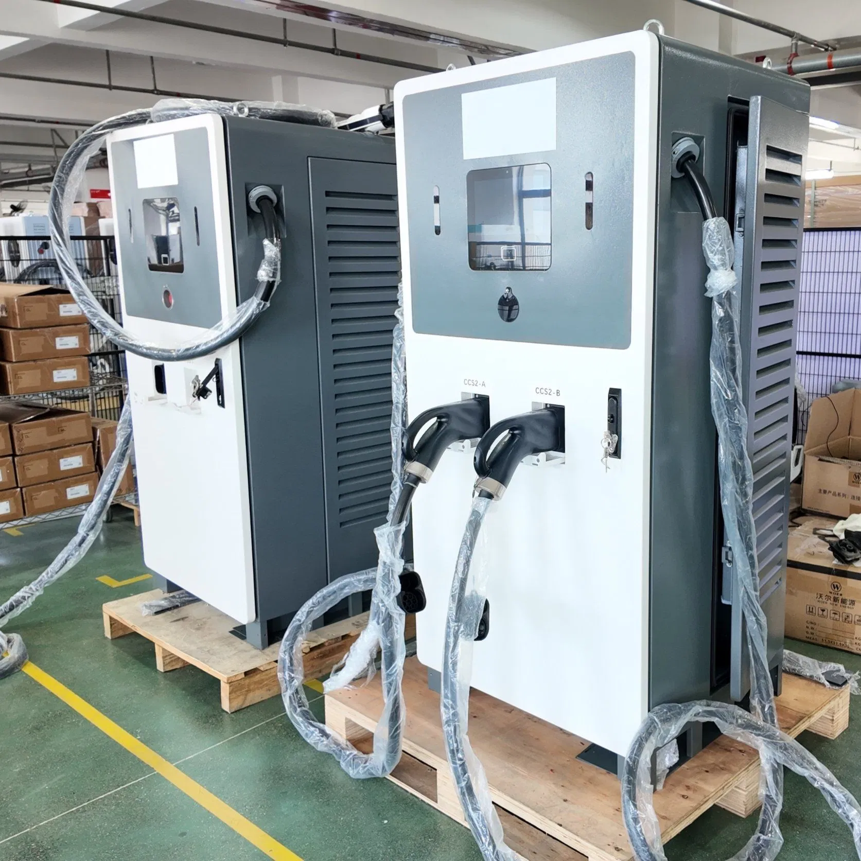 Fast EV Charger Floor-Mounted 400kw DC Electric Vehicle Charging Station