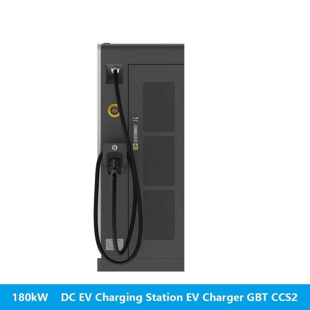 Commercial Floor-Mounted EV Charging Solution: CE Certified 180kw DC Quick Charger with CCS2 Connector for Mobile Electric Vehicles