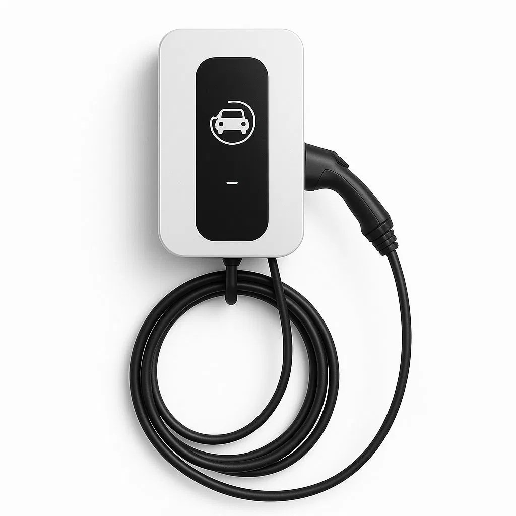 Smart EV Charging System Charger with Integrated Energy Management EMS