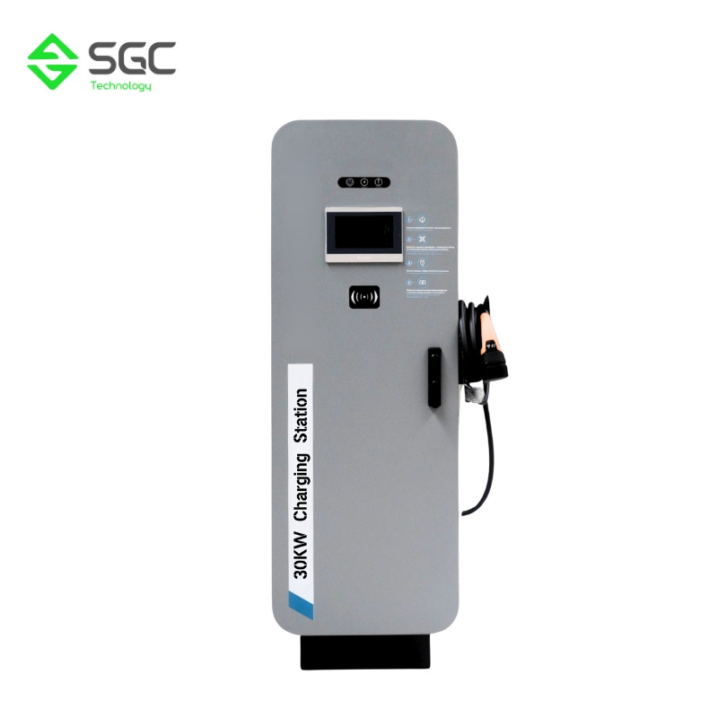Smart Monitoring System DC EV Fast Power Charger 20kw-40kw with 7-Inch LCD, Ensuring Optimal Performance and Reliability