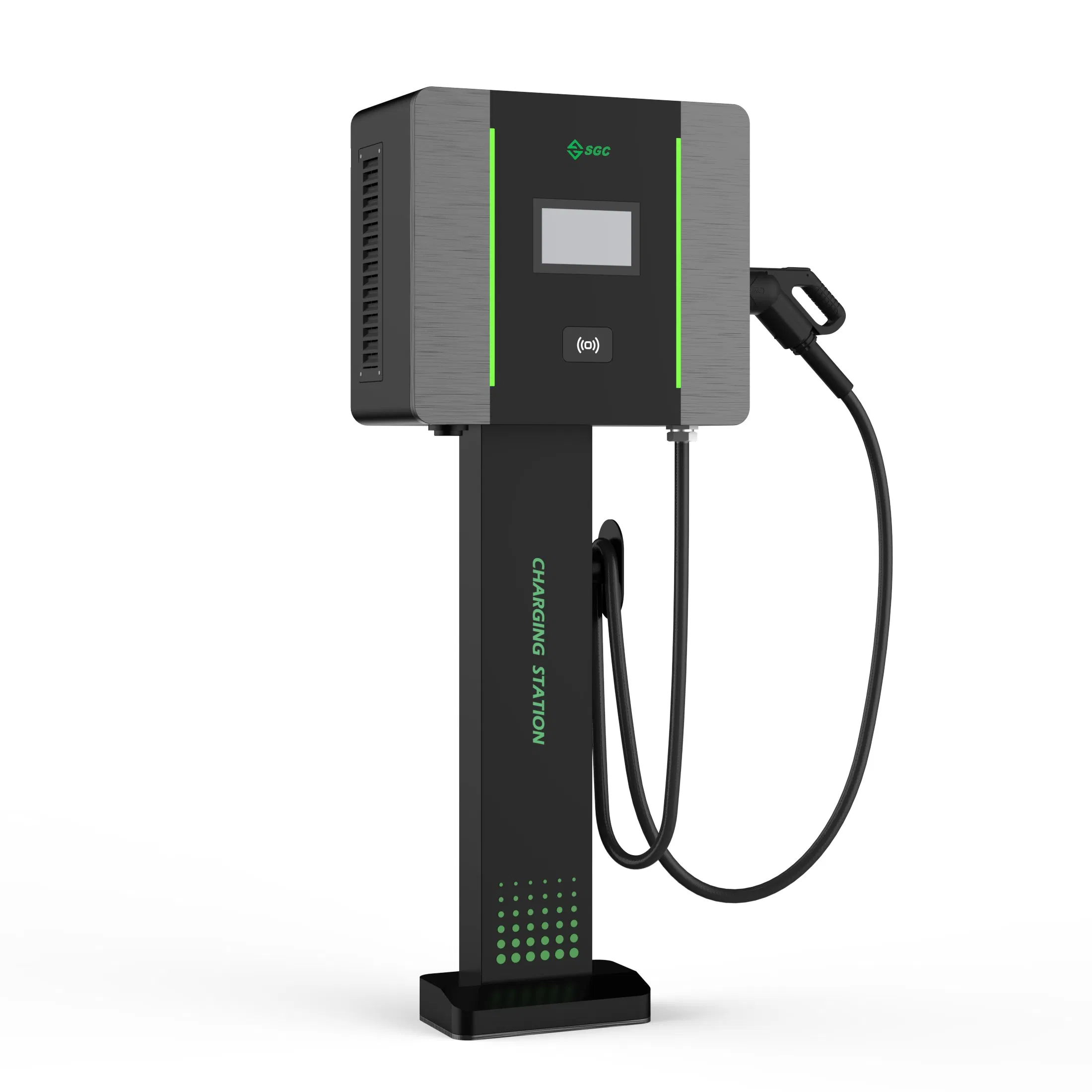 Compact 30kw CCS2 Chademo Connector DC EV Charging Station Charger with Intelligent Monitoring for Gas Station