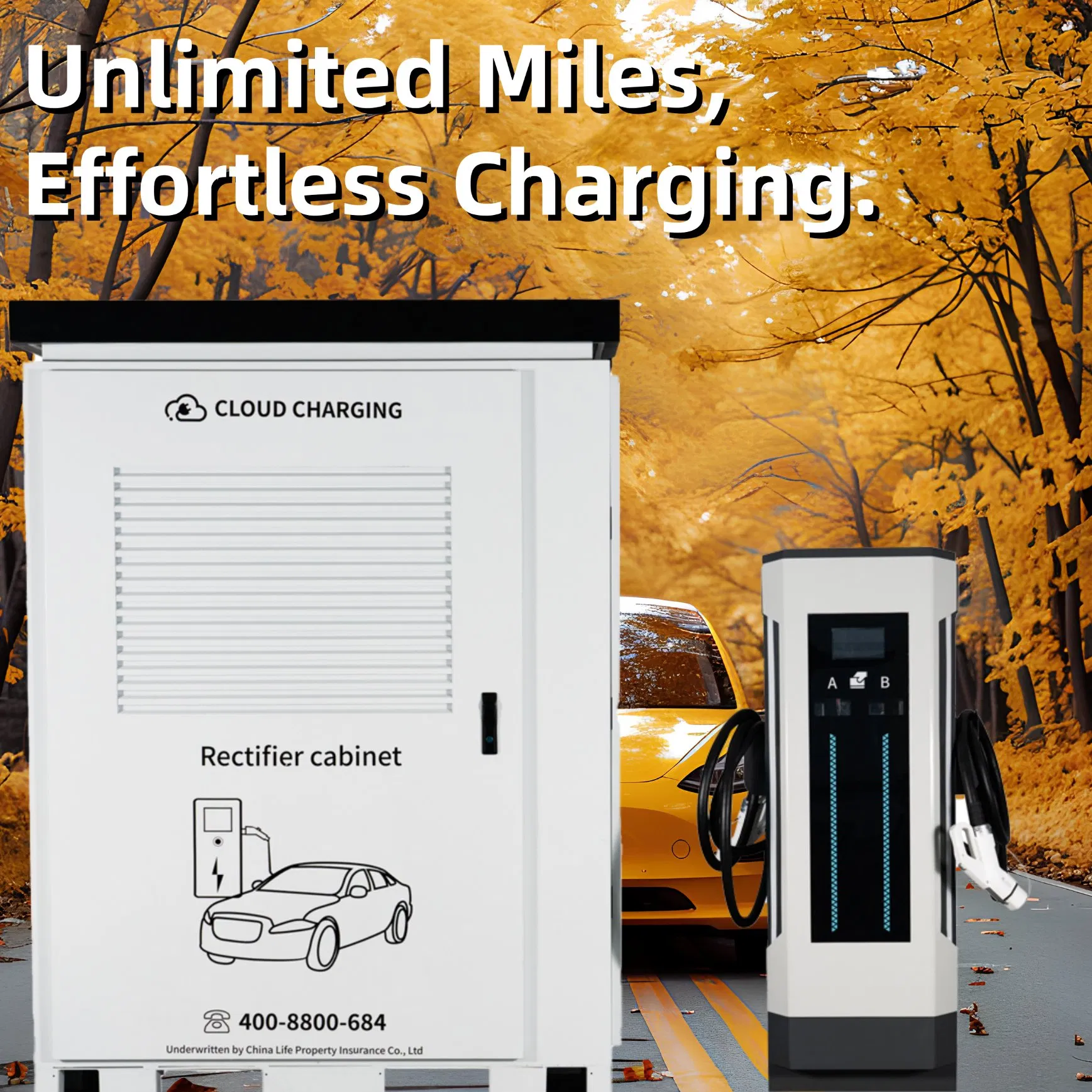 China Manufactuerer Factory Commercial Public Parking Lot 600kw DC EV Electric Vehicle Car Liquid Cooling Split Charge Charging Station Charger