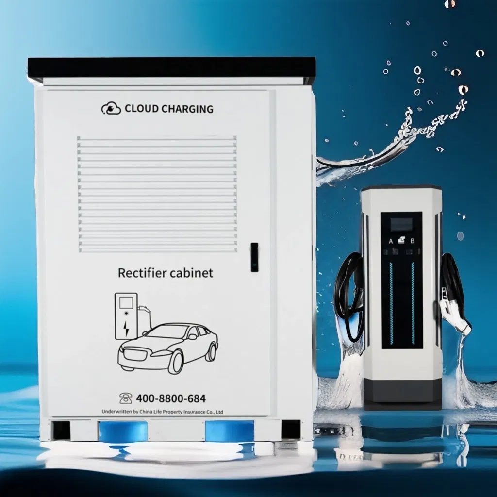 Factory Price Commercial Public Parking Lot 600kw DC EV Electric Vehicle Car Liquid Cooling Split Charge Charging Station Charger