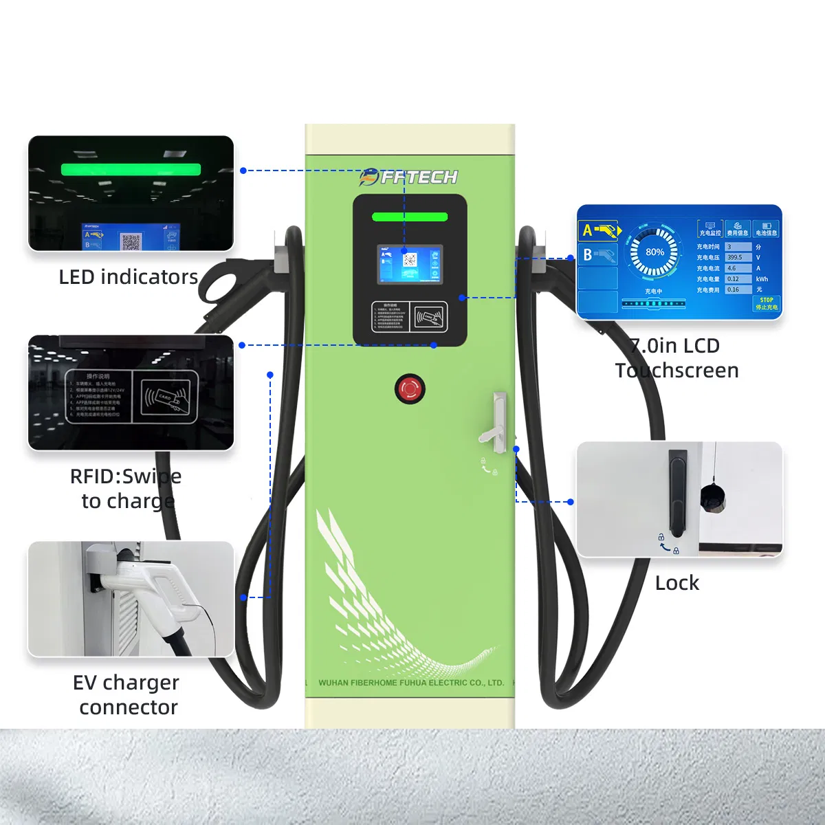 EV Charging Station Super Charger OEM