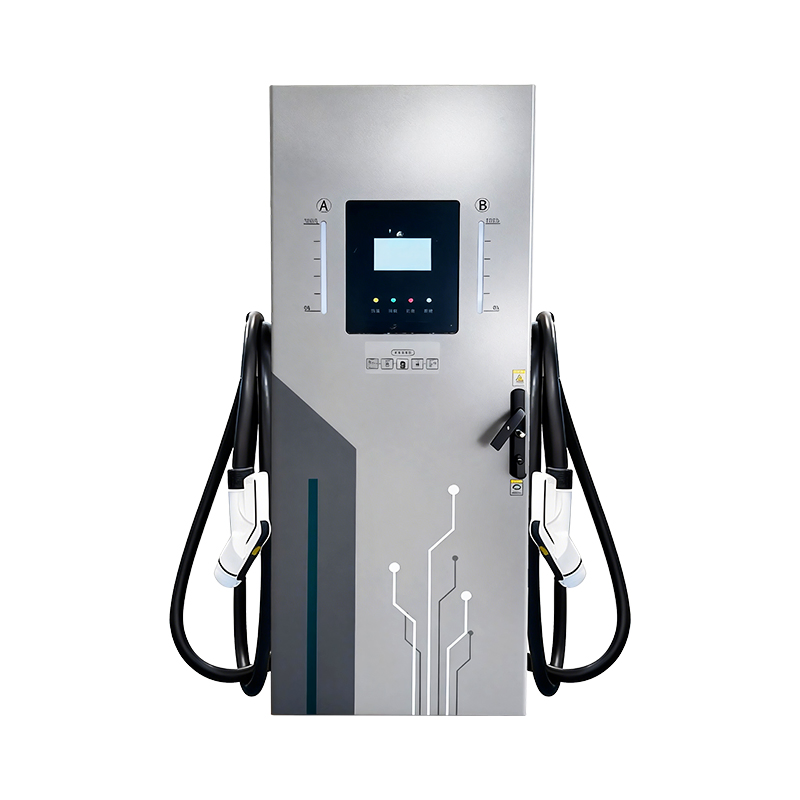 High Efficiency 120kw 160kw 240kw Dual Gun DC Fast EV Charger in Public Parking