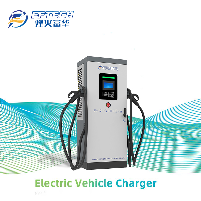Advanced Fftech EV Charging Station with 4G Connectivity &amp; Custom Cables