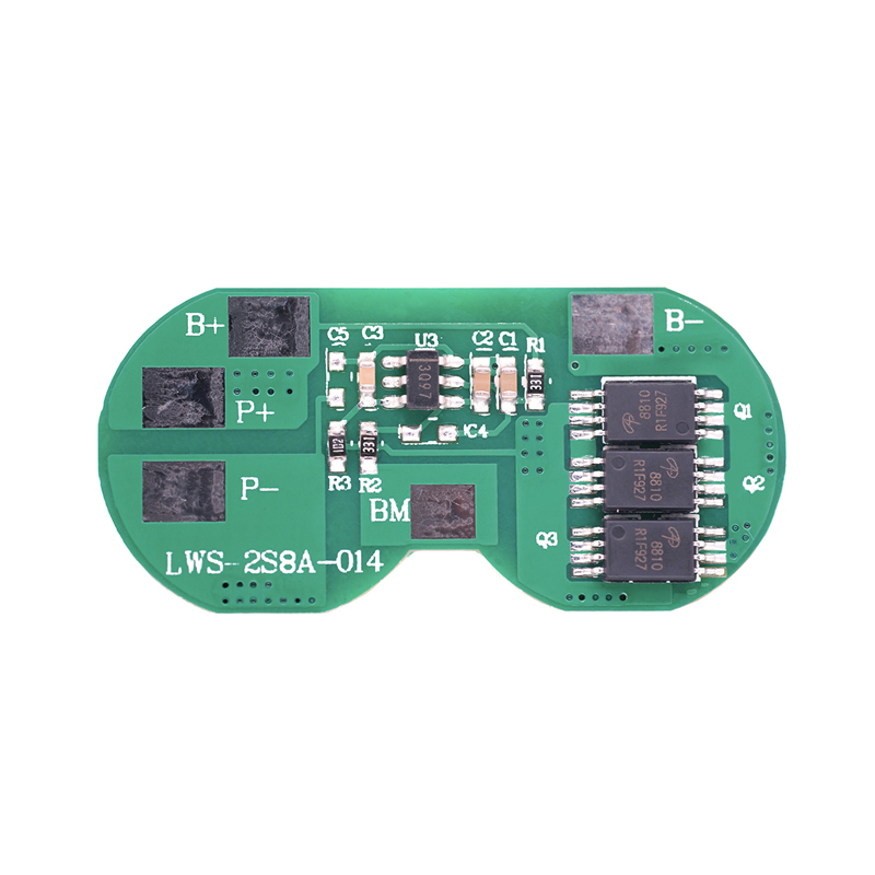 Lws 2s 8A Smart Li-ion Battery Management System BMS for 7.4V Protection Circuit Module