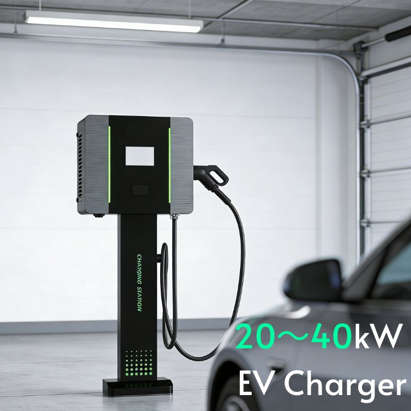 Cloud Monitoring 20kw-40kw Solar DC EV Fast Charger with CE Certification, Ensuring Remote Management and Oversight