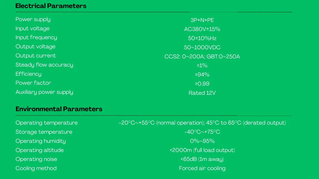 Fast Power Charger 20kw-40kw