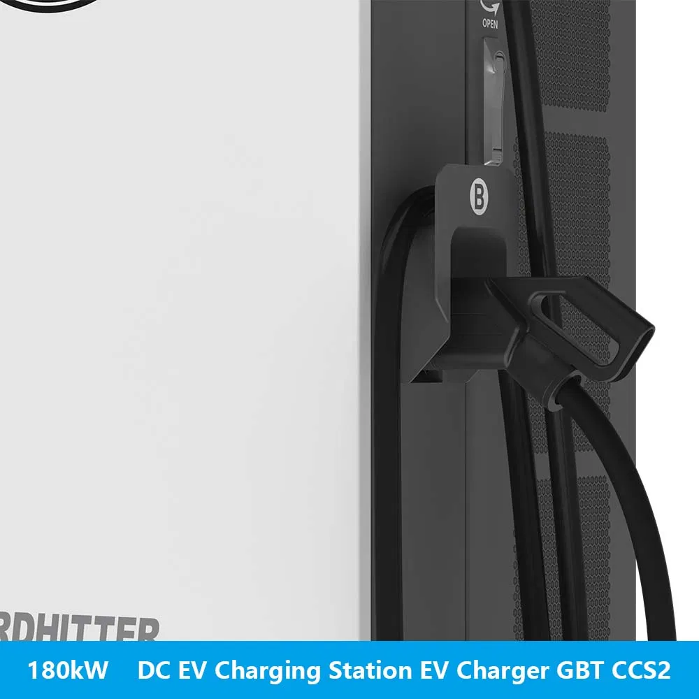 Commercial Floor-Mounted EV Charging Solution: CE Certified 180kw DC Quick Charger with CCS2 Connector for Mobile Electric Vehicles