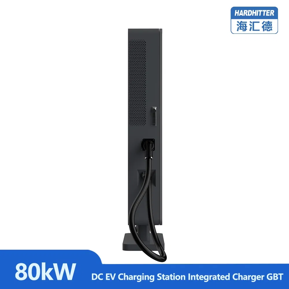 Single Gun 80kw DC EV Charger, Fully Compatible with CCS2 Charging Standard
