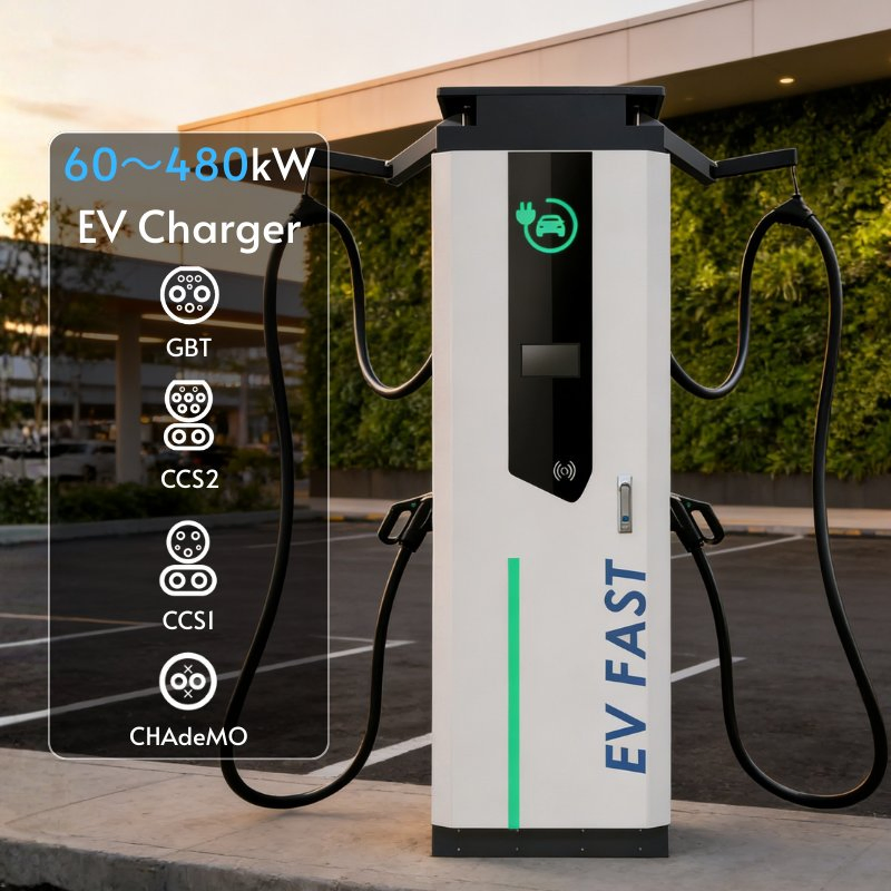 Wholesale CE Certified 100kw to 120kw Fast DC EV V2g Charger with CCS2 Chdeamo and Cloud Monitoring