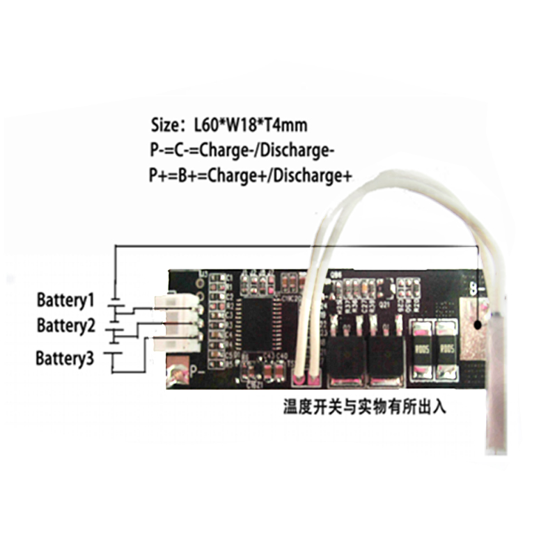 Smart 5s 10A Battery Management System with RS485 Can Bluetooth Communication Interface