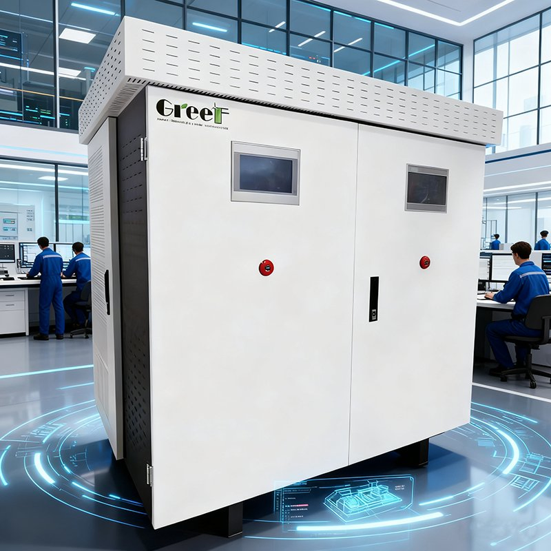 AC Generator-Battery Hybrid Converter with WiFi Monitoring and Water Gate Control