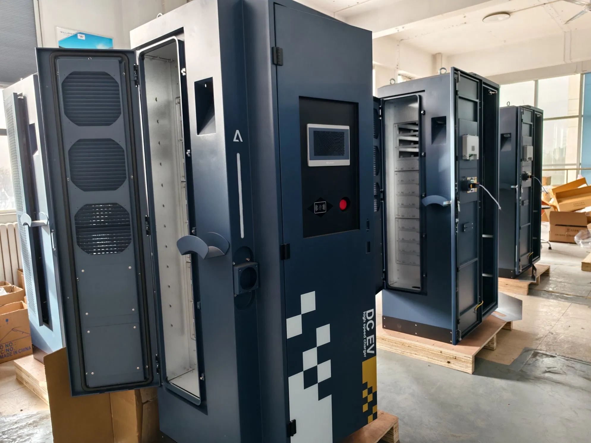 240-400kw DC EV Charger for Commercial Fleets with Dual Charging Ms08A-10A