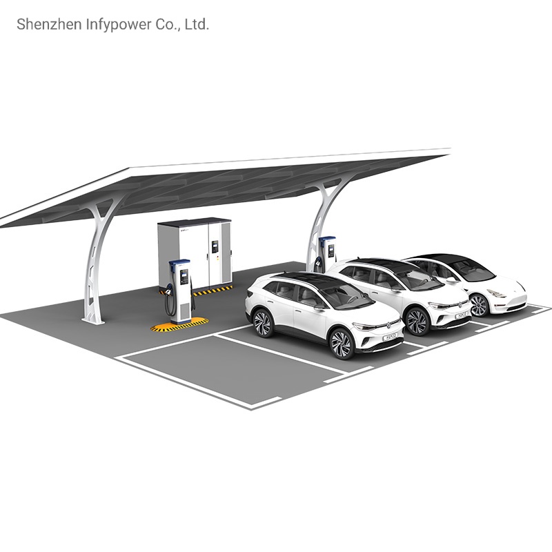 Infypower 480kw Multi EV Split DC Ees EV Charging Station Commercial Fleets HP Fast Charger Evse Basic Customization