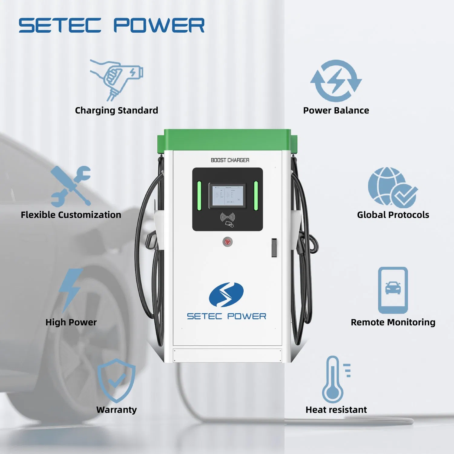 30-40kW Heavy-Duty Commercial DC Charger for Efficient Fleet Management ev charging station