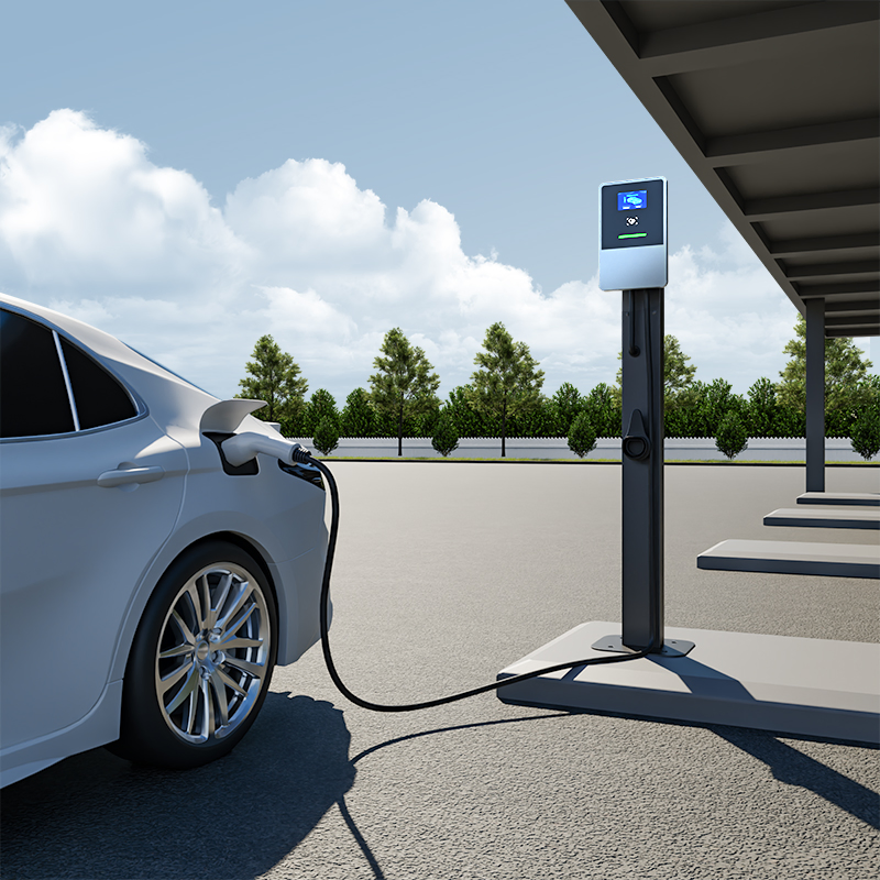 22kw Type 2 Commercial EV Charger for Public Parking