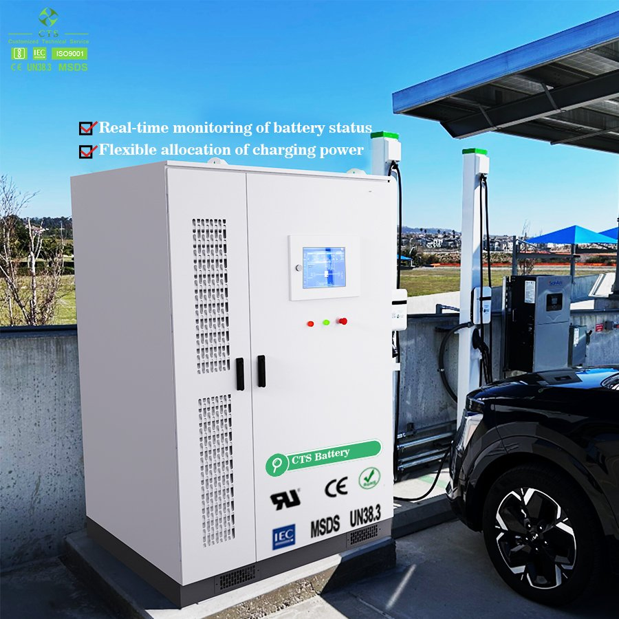 All - in - One Solar EV Charging Station with LiFePO4 Storage &amp; PV Integration