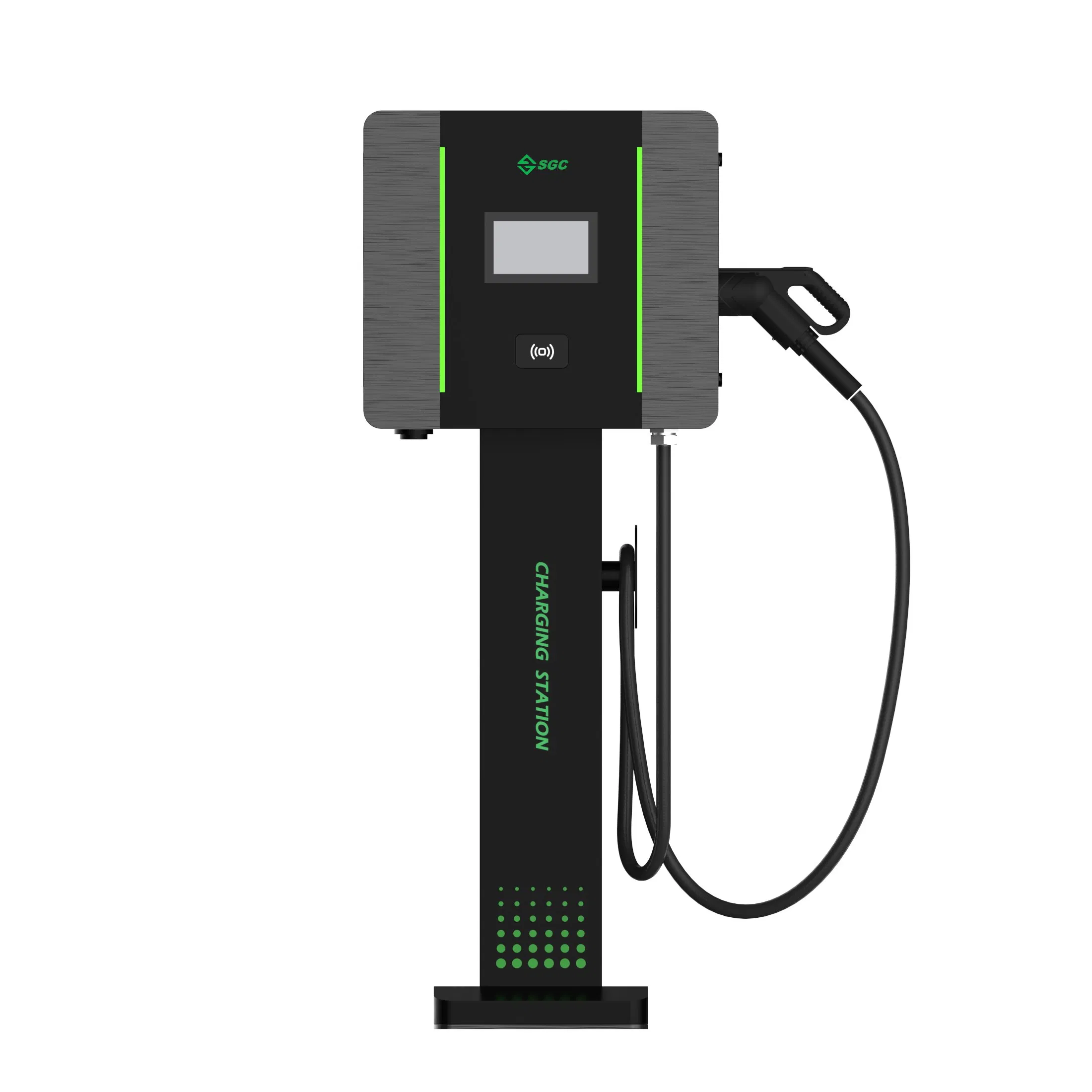 Compact 30kw CCS2 Chademo Connector DC EV Charging Station Charger with Intelligent Monitoring for Gas Station