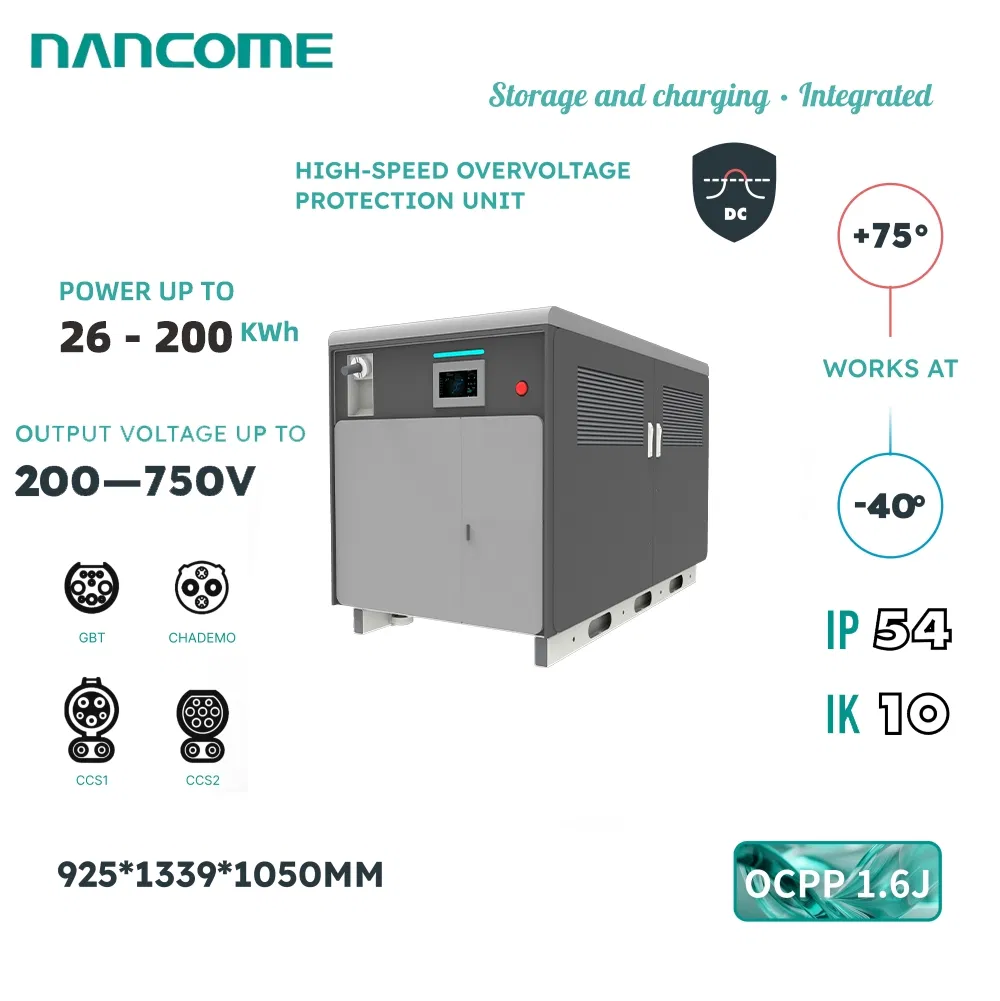 Nancome 26kwh DC Fast Charging Solution for Mobile EV Chargers