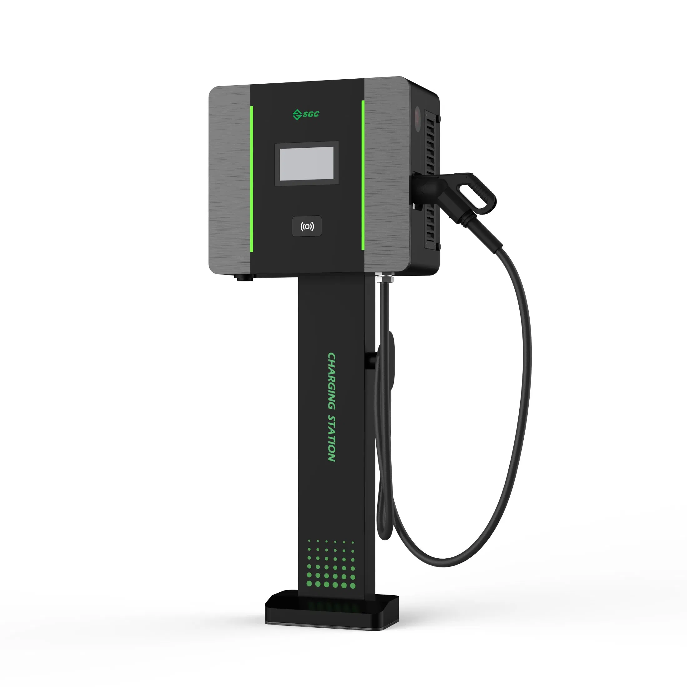 Compact 30kw CCS2 Chademo Connector DC EV Charging Station Charger with Intelligent Monitoring for Gas Station