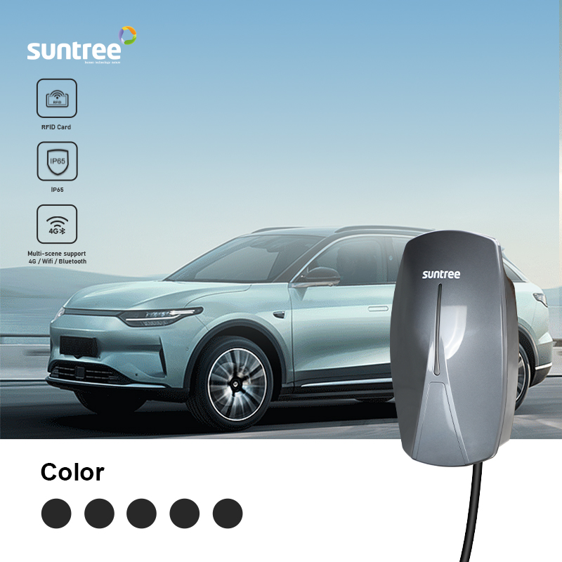 7kw WiFi EV Charger with Dlb - Type B 30mA Cutoff &amp; Energy Usage Optimization