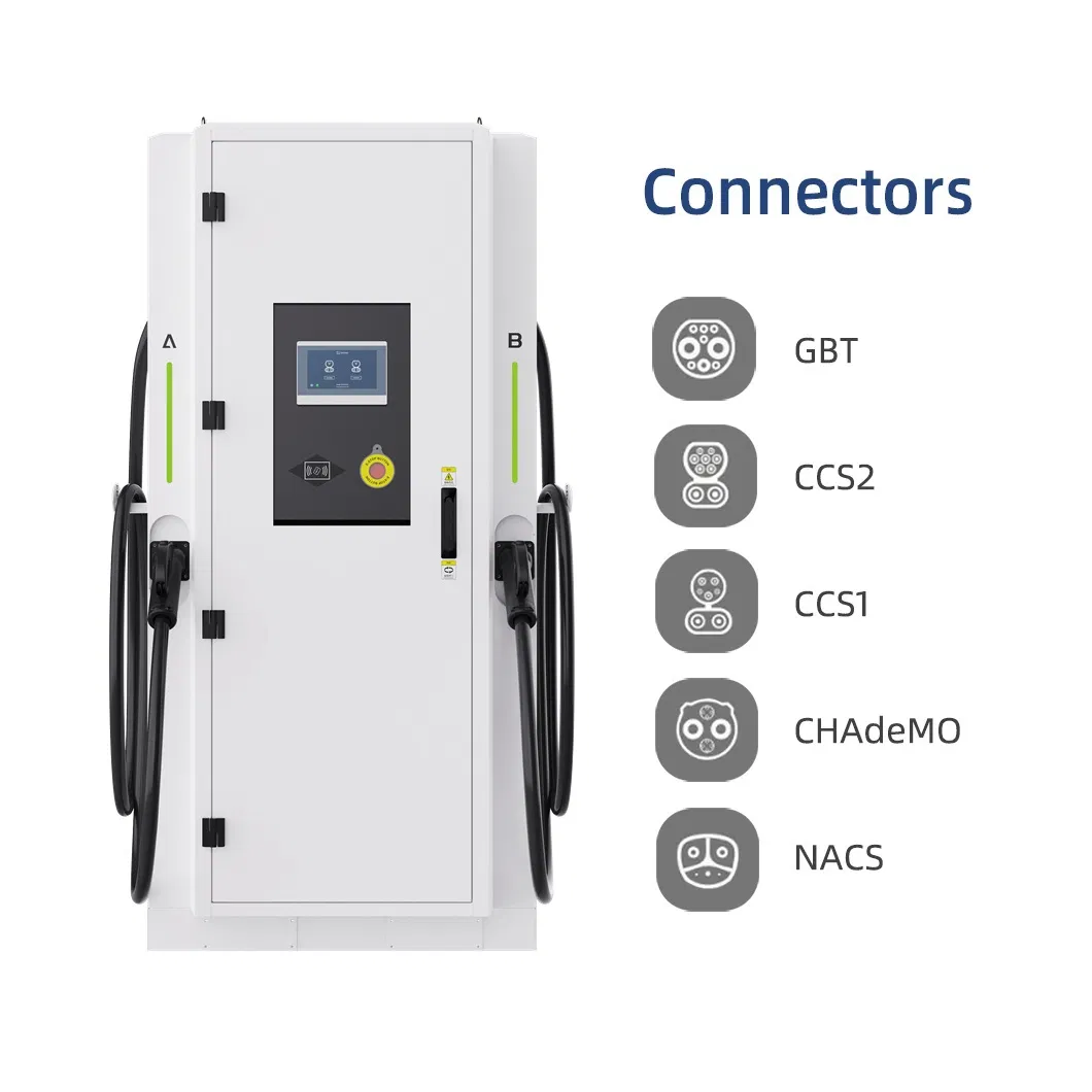 Powerful DC EV Charger Charging Station with 5-7m Cable for Fast Charging