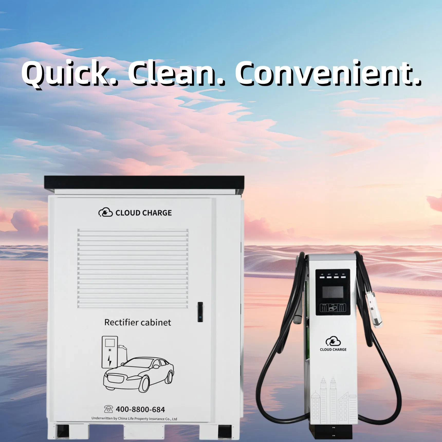 High Quality Commercial Public Parking Lot 240kw 320kw 360kw 480kw 600kw DC EV Electric Vehicle Car Split Charge Charging Station Charger