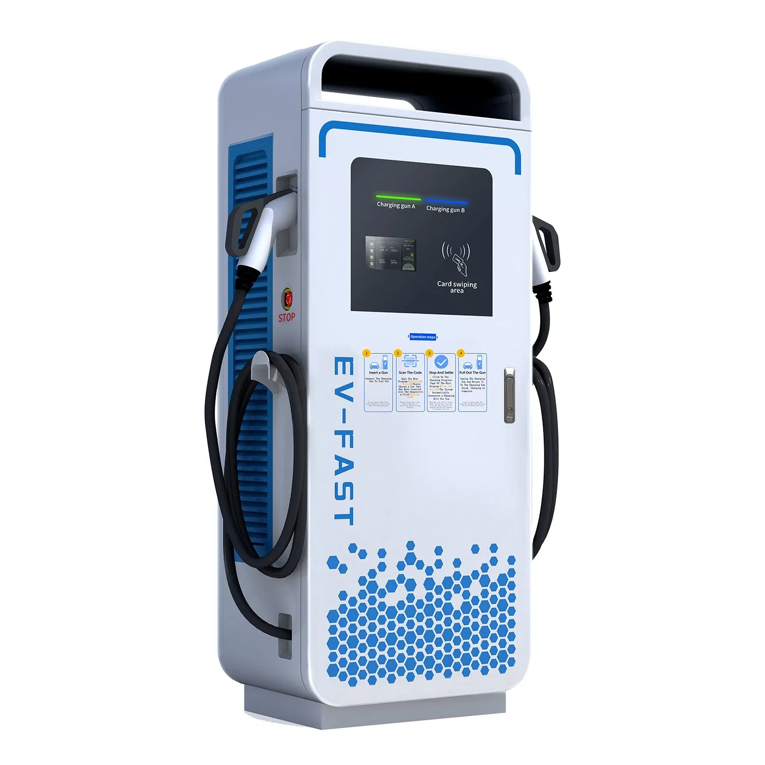 Ylc EV Car Charger 80kw 120kw DC Fast Charging Solutions for Bus Truck