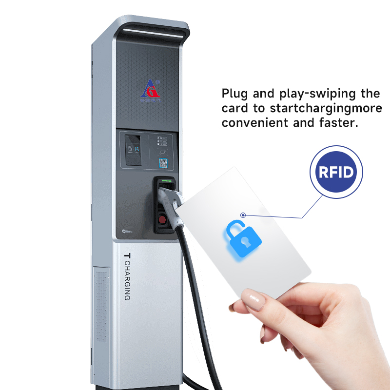 Monitoring Protection DC Fast Charging 40kw Charger for Floor-Mounted