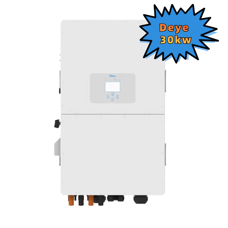 Best Price DC/AC 1 Phase Three Phase 29.5kw 30kw 35kw 40kw 50kw 60kw 70kw 80kw Deye Hybrid Solar Inverter High Voltage Battery for Home Use Solar Energy System
