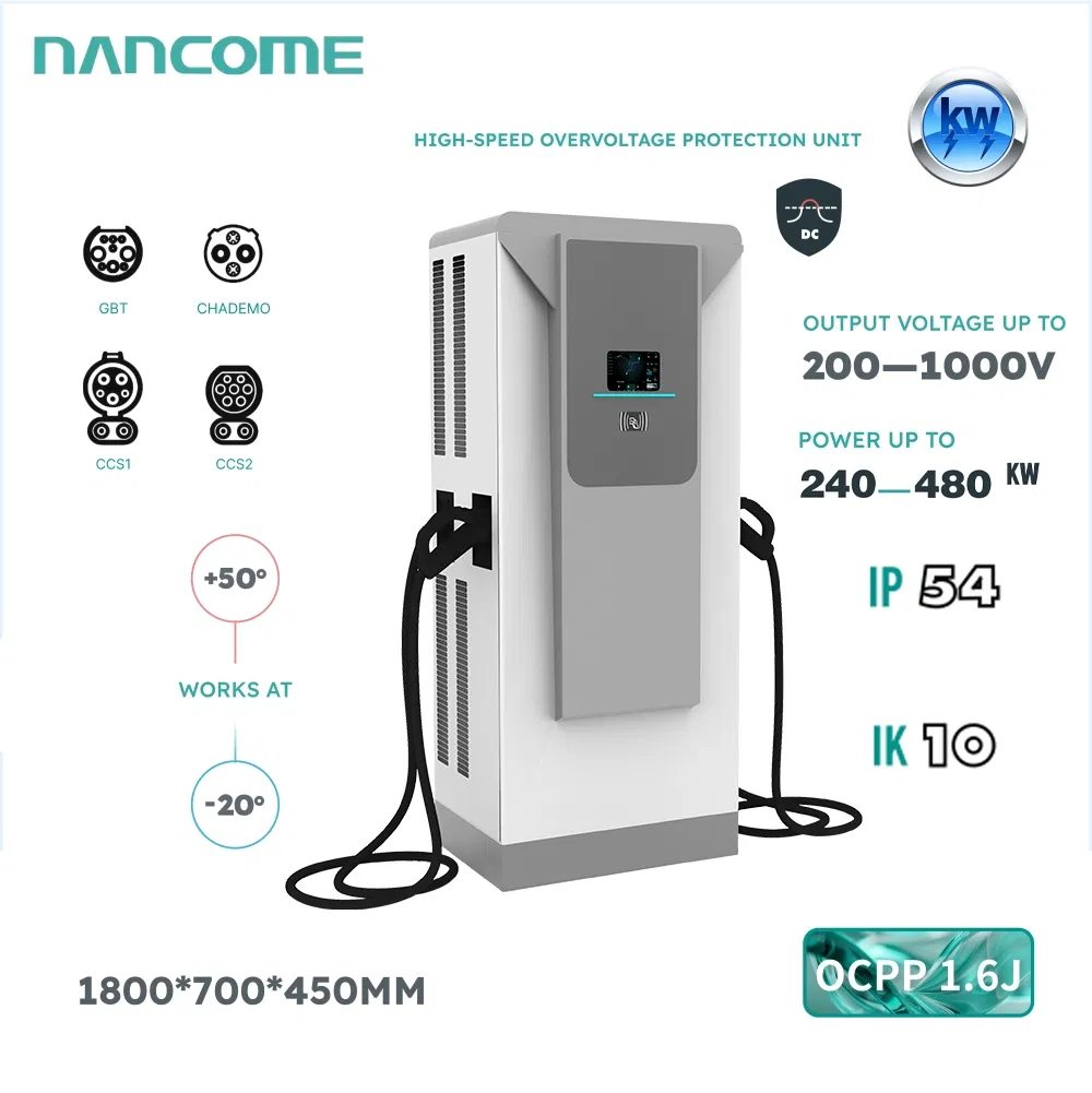Nancome Charging Station for Commercial Fleets with High-Power DC Charging