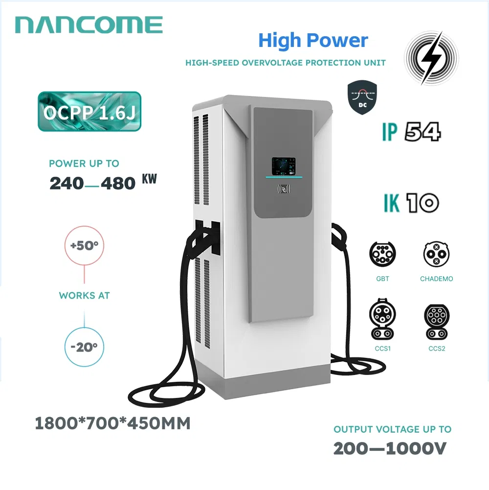 Nancome High-Power DC Charging Station for Long-Haul Electric Truck Fleets